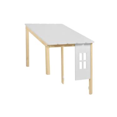 Imagem de Kit Telhado II com Janelinha Casatema Marroml/Branco