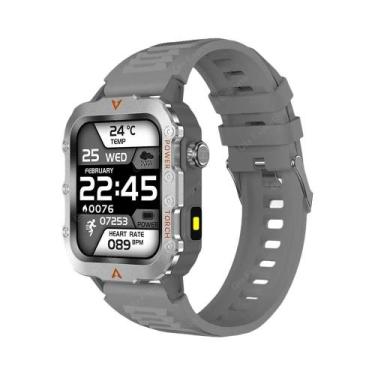 Imagem de Relógio Inteligente Militar Masculino À Prova D'Água Com GPS, Rastread