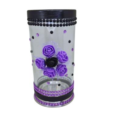 Imagem de Porta Vela 7 Dias 18 cm Pomba Gira e Exu - Selecione