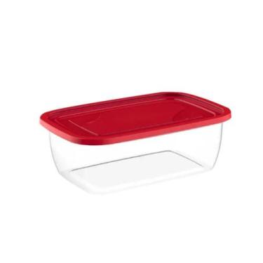 Imagem de Pote Hermético Plástico 1,350ml máquina de lavar louças 20cm x 7cm x 1