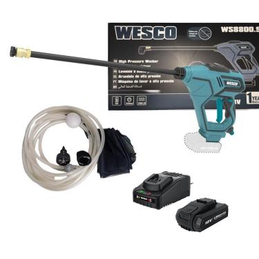 Imagem de Lavadora De Alta Pressão Wesco 18V Ws8800 + 1Bat 4A + Carreg