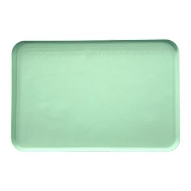 Imagem de Ioensy Tapete de pintura de silicone 24" x 16" Jogo americano de multiuso para desenho líquido antiderrapante fácil de limpar Tapete de, Verde