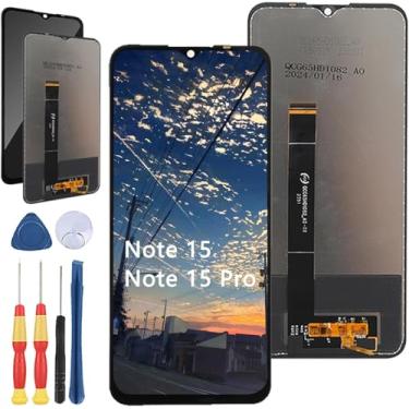 Imagem de Yuxyiony Nova tela de substituição para tela LCD Hotwav Note 15/Note 15 Pro e acessórios de ferramentas de substituição