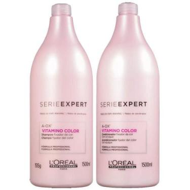 Imagem de Kit Shampoo Condicionador Loreal Vitamino Color Resveratrol