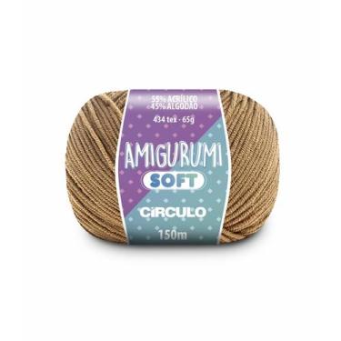 Imagem de Linha de Croche Amigurumi Soft 65 G - 150 M - Tex 434, 7057 - GENGIBRE