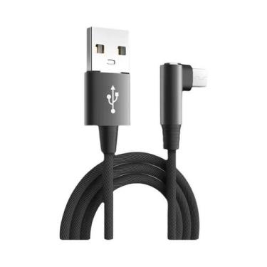 Imagem de Cabo Tipo C De Carregamento Rápido 5A Com Conector Em Ângulo De 90 Gra