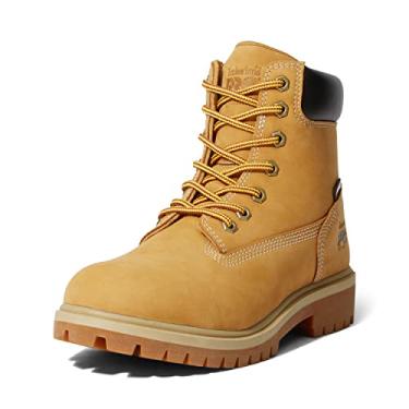 Imagem de Timberland PRO Bota feminina de trabalho industrial isolada à prova d'água direta 15 cm com biqueira macia, Trigo, 9