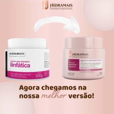 Imagem de Creme para Drenagem Linfática Hidramais Profissional, 500g