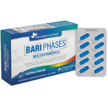 Imagem de Bari Phases Multivitamínico 30 cápsulas - Flora Nativa