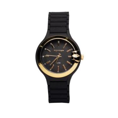 Imagem de Relógio Feminino Mormaii Analógico MO2036JU8P Preto/Dourado - TECHNOS,