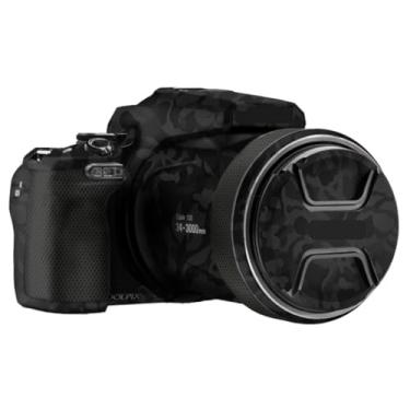 Imagem de COOLPIX P1100 Película protetora de vinil para câmera antirarranhões Película protetora de vinil para Nikon COOLPIX P1100 (Shadow Camo Black)