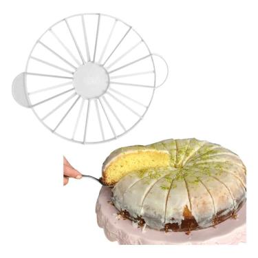 Imagem de 2X Fatia Certa Marcador De Fatias Para Bolo Torta Confeitari