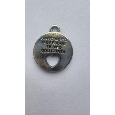 Imagem de 3 Pingente hoponopono com mantra sou grata - Japamala Brasilstore