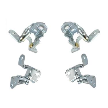 Imagem de PT Auto Warehouse DH-CH6306LU-DS - Dobradiça de porta - 1 esquerda inferior + 1 superior esquerda + 1 direita inferior + 1 superior direita, (substitui #: 5074256AB, 55360919AK, 55360918AK, 5074257AB)