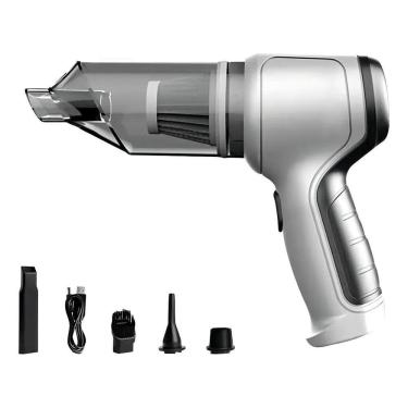 Imagem de 2X Mini Aspirador Soprador De Pó 3Em1 Usb Portátil Recarregá