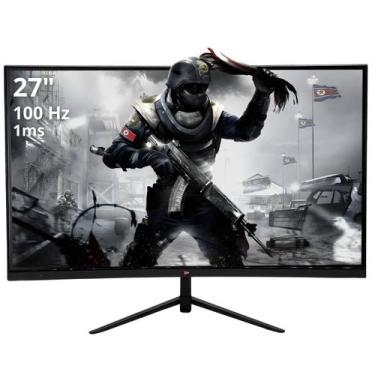 Imagem de Monitor Curvo LED 27 Gaming Series Grasep DGR270 Full HD, 100Hz, 1ms, 