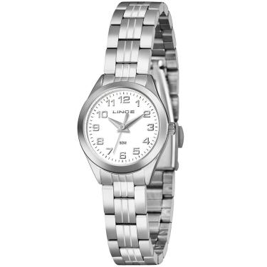 Imagem de Relógio Lince Feminino Ref: Lrmh268l25 B2sx Clássico Prateado