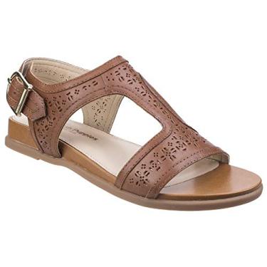 Imagem de Hush Puppies Sandália anabela unissex adulto dálmata, Bronzeado, 6