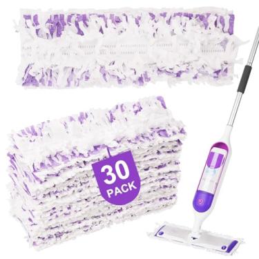 Imagem de Compatível com Swiffer Powermop, almofadas descartáveis de superfície texturizada, embaladas a vácuo (30)