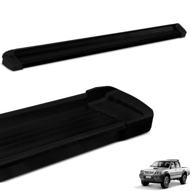 Imagem de Estribo Lateral L200 Sport 2004 a 2012 G3 Aluminio Preto Bepo