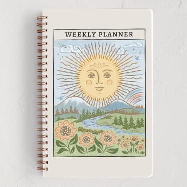 Imagem de Minted | Agenda semanal | Carta de tarô do sol dourado