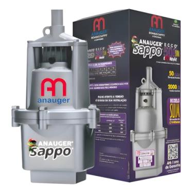 Imagem de Bomba Sappo Anauger 300w Submersa Poço Alta Pressão Até 50m