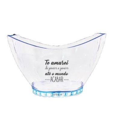 Imagem de Champanheira Com Led Personalizada Para O Dia Dos Namorados - Krystalo