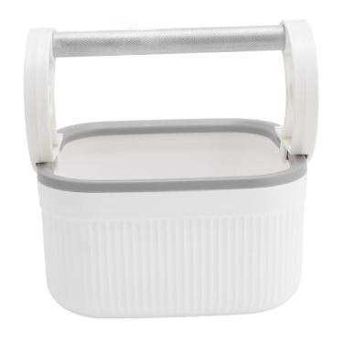 Imagem de Cuofyunl suporte de vaso sanitário para pássaros com balde, estrutura resistente de liga de alumínio, mesa portátil, ferramenta de treinamento de penico para pássaros