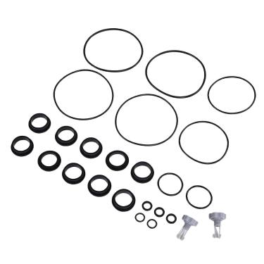 Imagem de YWBL-WH Kit de Anéis de Vedação da Bomba de Filtro de Areia, Juntas de Substituição de Borracha e Peças de Reparo de Válvulas de Liberação de Ar para 25013, Inclui 2 Válvulas e 22 Anéis de Vedação