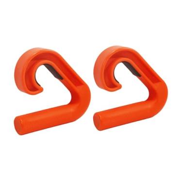 Imagem de Colaxi Acessórios para Barra Fixa, Ganchos Antiderrapantes para Exercícios de Flexão de Braço, Pegas de Treinamento para Barra Fixa