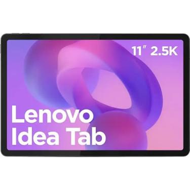 Imagem de Lenovo Idea Tab Tablet de 11 polegadas com caneta - Dimensões 6300-8GB RAM - 128 GB de armazenamento - Android 15-2,5K - 90 Hz - Luna Grey (ZAFR0928US)