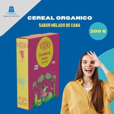 Imagem de Cereal Orgãnico sabor Melado de Cana - Mano velho 200g, Melado De cana