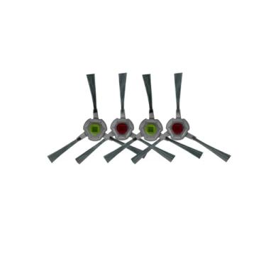 Imagem de Kit de peças de reposição compatível com o aspirador robô Yeedi K650 - Escova principal, escova lateral, filtro HEPA e pano de limpeza.(4 Side Brush)