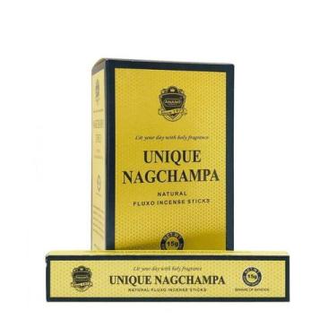 Imagem de Incenso Anand Unique Nagchampa, Aroma de Sândalo e Flores, Ideal para 