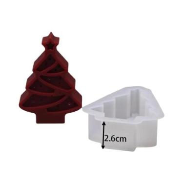 Imagem de Molde De Silicone Para Vela De Natal Com Boneco De Neve, DIY, Artesana