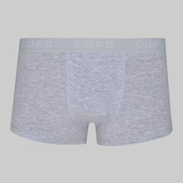 Imagem de Cueca Lupo Sunga Algodão com Elastano 00480, Cinza mescla, GG