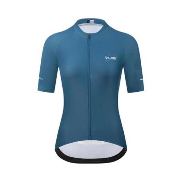 Imagem de Camisa De Ciclismo Feminina De Manga Curta Raudax Racing Top Roupas De