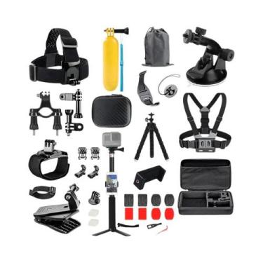 Imagem de Conjunto De Acessórios Para Montagem GoPro Hero 13 12 11 10 9 8 7 6 5 
