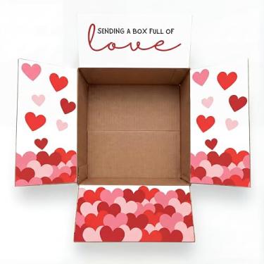 Imagem de Eaasty Kit de adesivos de dia dos namorados, 4 peças, decoração, pacote de dia dos namorados, adesivo de presente com tema de aba para militares, faculdade, missionário, decoração de implantação (30 x