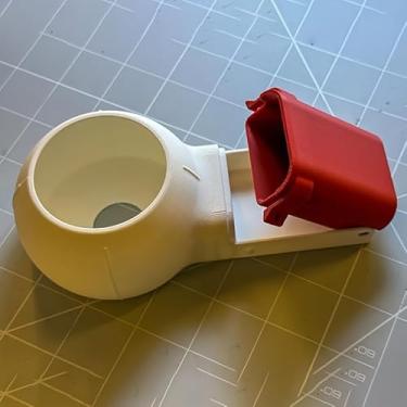 Imagem de Copo de pó de broca rotativa – fácil de montar, plástico durável, extensor de brocas, acessórios de ferramentas de construção ergonômicos e funcionais para projetos de decoração de casa.