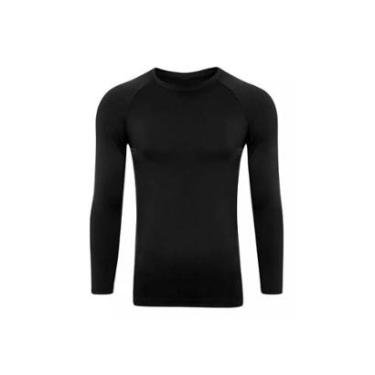 Imagem de Camiseta Blusa Térmica Flanelada Segunda Pele Unissex-Unissex