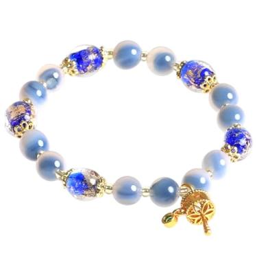 Imagem de Moslovstar Pulseira elástica de ágata colorida, coração doce, Feng Shui, pulseira de riqueza com equilíbrio de chacras da Fera da Sorte, pulseira de quartzo para mulheres, 8 mm, Cristal, Sem Pedra