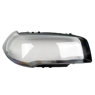 Imagem de Compatível com bmw x3 e83 2004-2010 lente do farol do carro capa de vidro abajur farol escudo transparente(1 Piece Right)