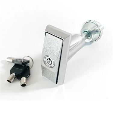 Imagem de Fechadura de armário com alça T para máquina de venda automática com 3 chaves, 1 peça