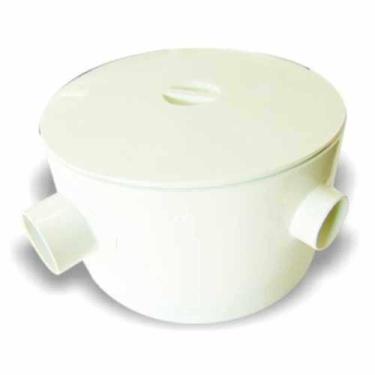 Imagem de Caixa Gordura Pvc 250x150x75mm Com Tampa - Plastipan, Entrada 75mm, Sa