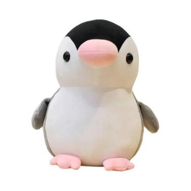 Imagem de Boneco De Pelúcia De Pinguim Fofo, Almofada Macia Para Dormir, Present
