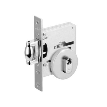 Imagem de Fechadura 2787 rolete redonda inox escovado - IMAB