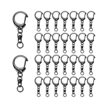 Imagem de 40 Acessórios De Chaveiro Com Gancho De Liberação Rápida, 20 Chaveiros