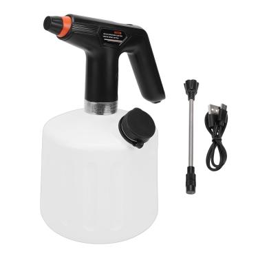 Imagem de Zerodis Pulverizador de água Elétrico, Frasco de Spray de Jardim Recarregável de 1500mAh Com Alça Ergonômica Varinha de Extensão Removível de Grande Capacidade de 2L para Plantas de