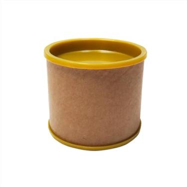 Imagem de Kit 15 Tubo Lata 6x5 Personalizar Lembrancinha Festa Decoração Tampa Plástica (Gold)